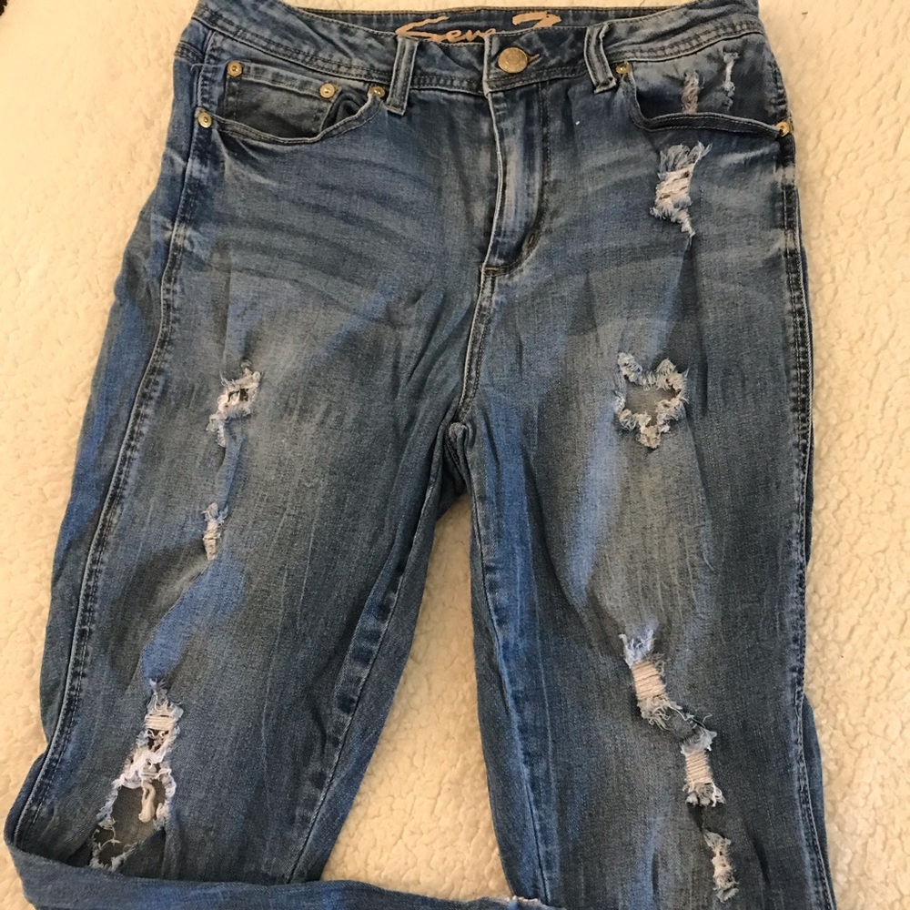 Size 12 Seven distressed jeans
